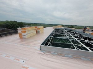 Dach z blachy trapezowej w Świdnicy 